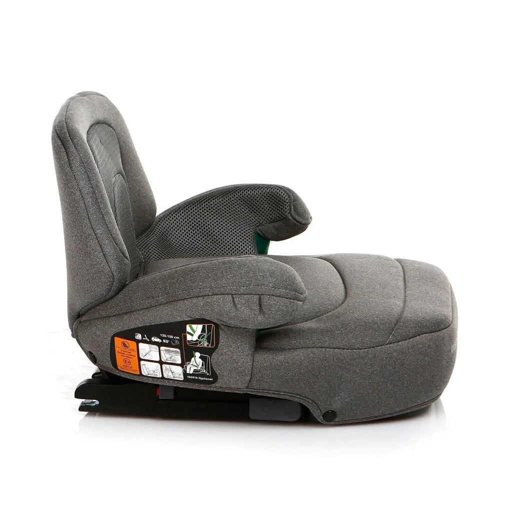 baby plus i-Size X8 (125-150 cm) 15-36 Kg Booster - Grey