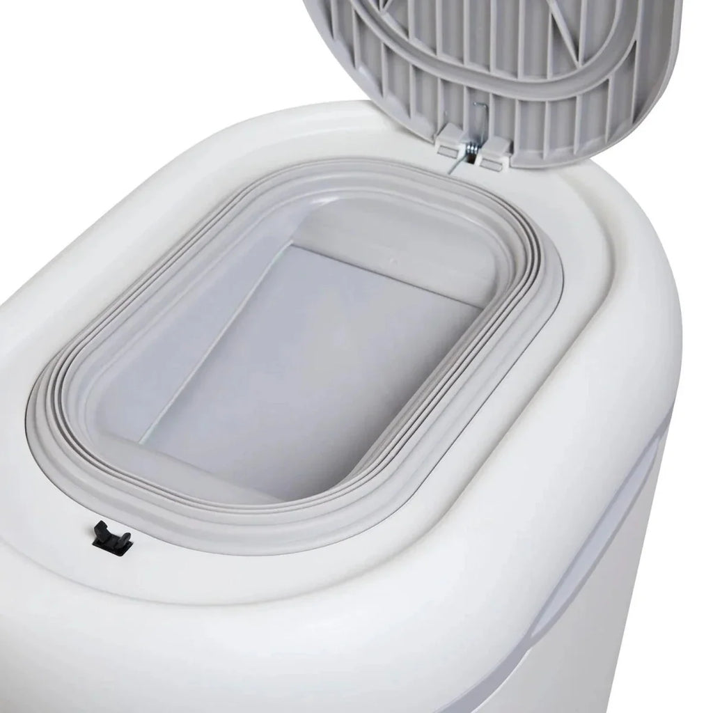Shnuggle Eco-Touch Nappy Bin - White
