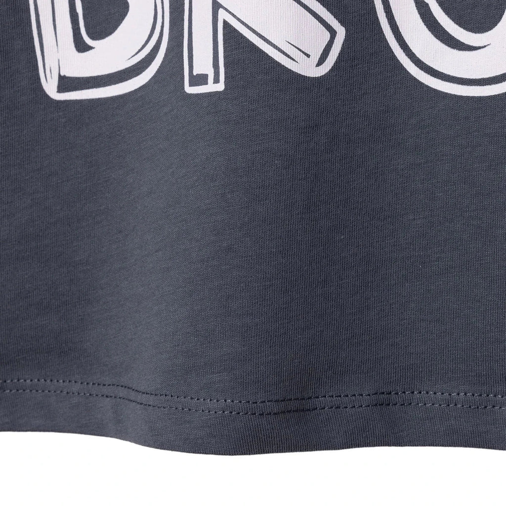 HelloBaby Short Sleeve Jersey Baby T-Shirt (3-6 Months to 3-4 Years) - Charcoal
