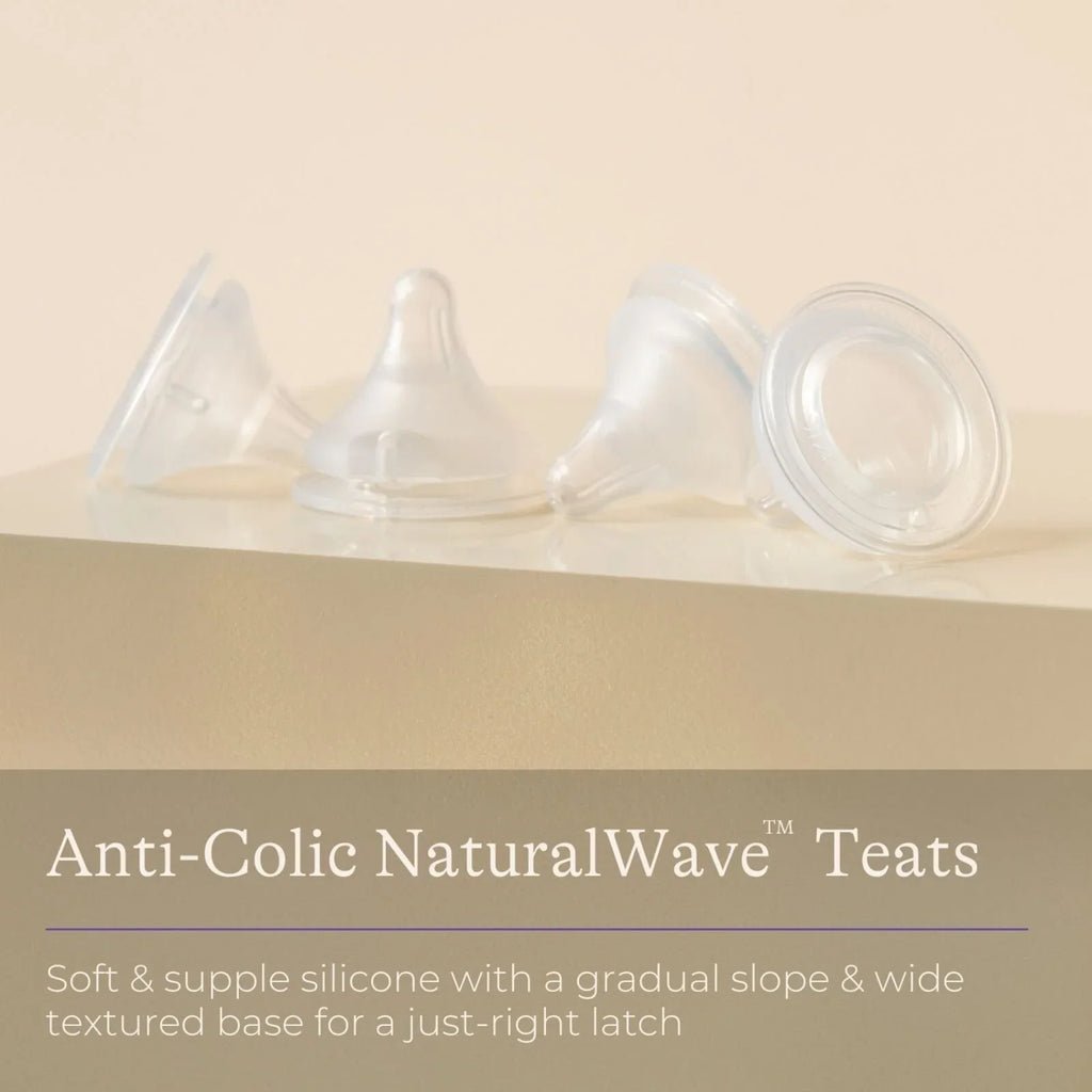Lansinoh NaturalWave Fast Flow Teats 6+ months Pack of 2