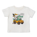 HelloBaby Short Sleeve Jersey Baby T-Shirt (3-6 Months to 3-4 Years) - Ecru