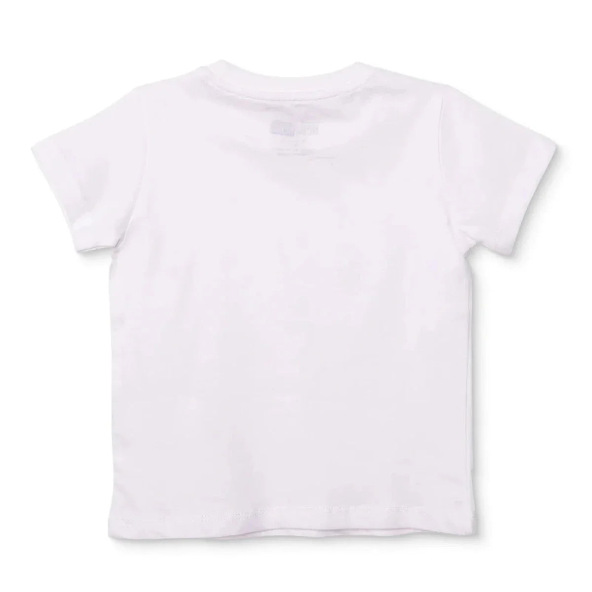 HelloBaby Short Sleeve Jersey Baby T-Shirt (3-6 Months to 4-5 Years) - White