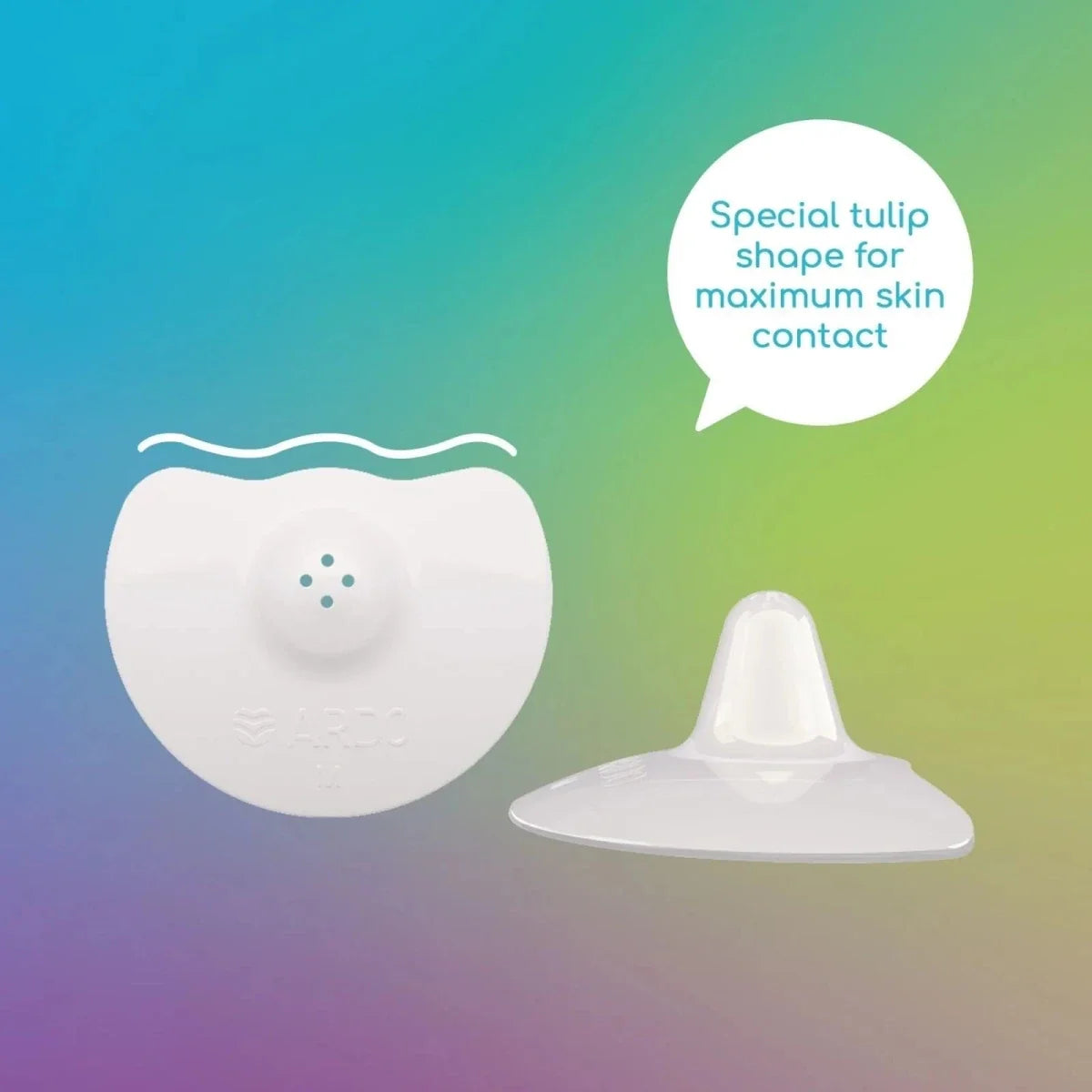 Ardo Tulips Contact Nipple Shields S Size 2 pcs
