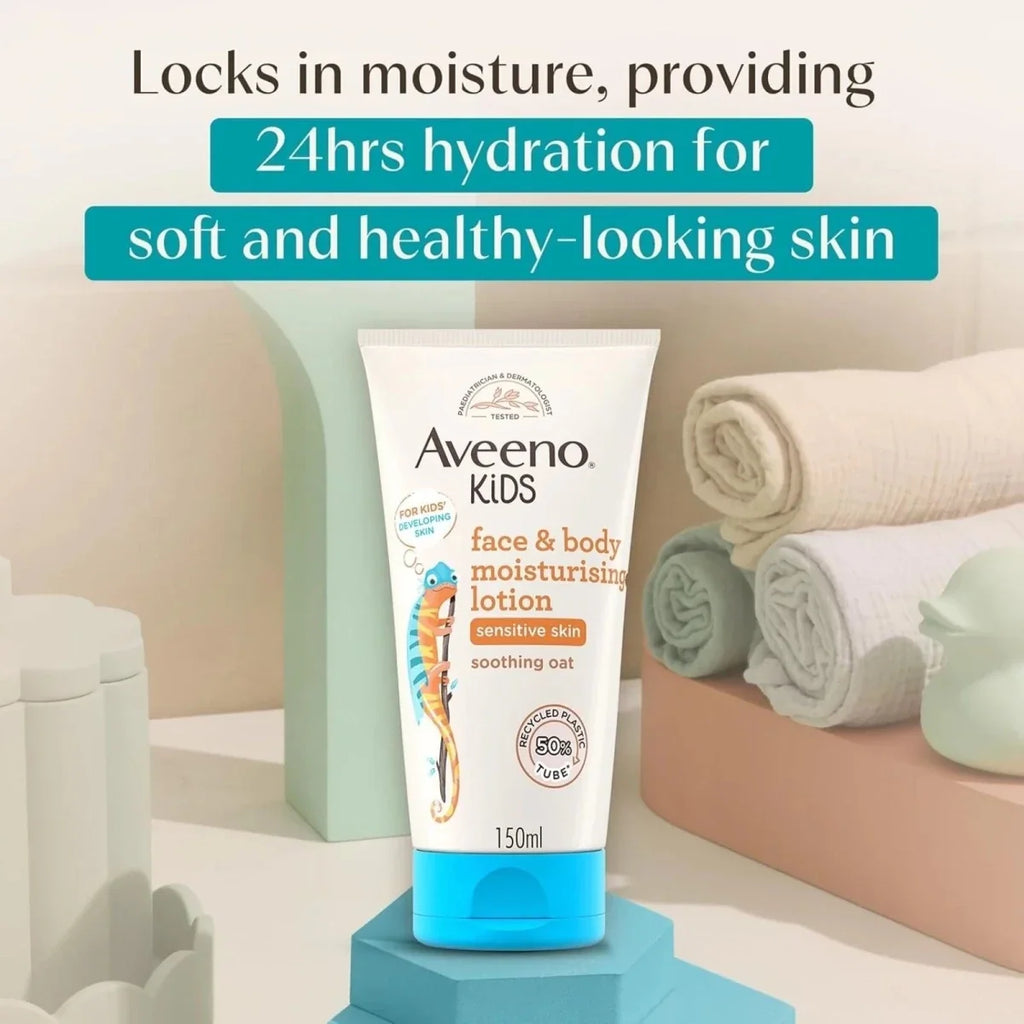 Aveeno Kids Face and Body Lotion Soothing 150ml