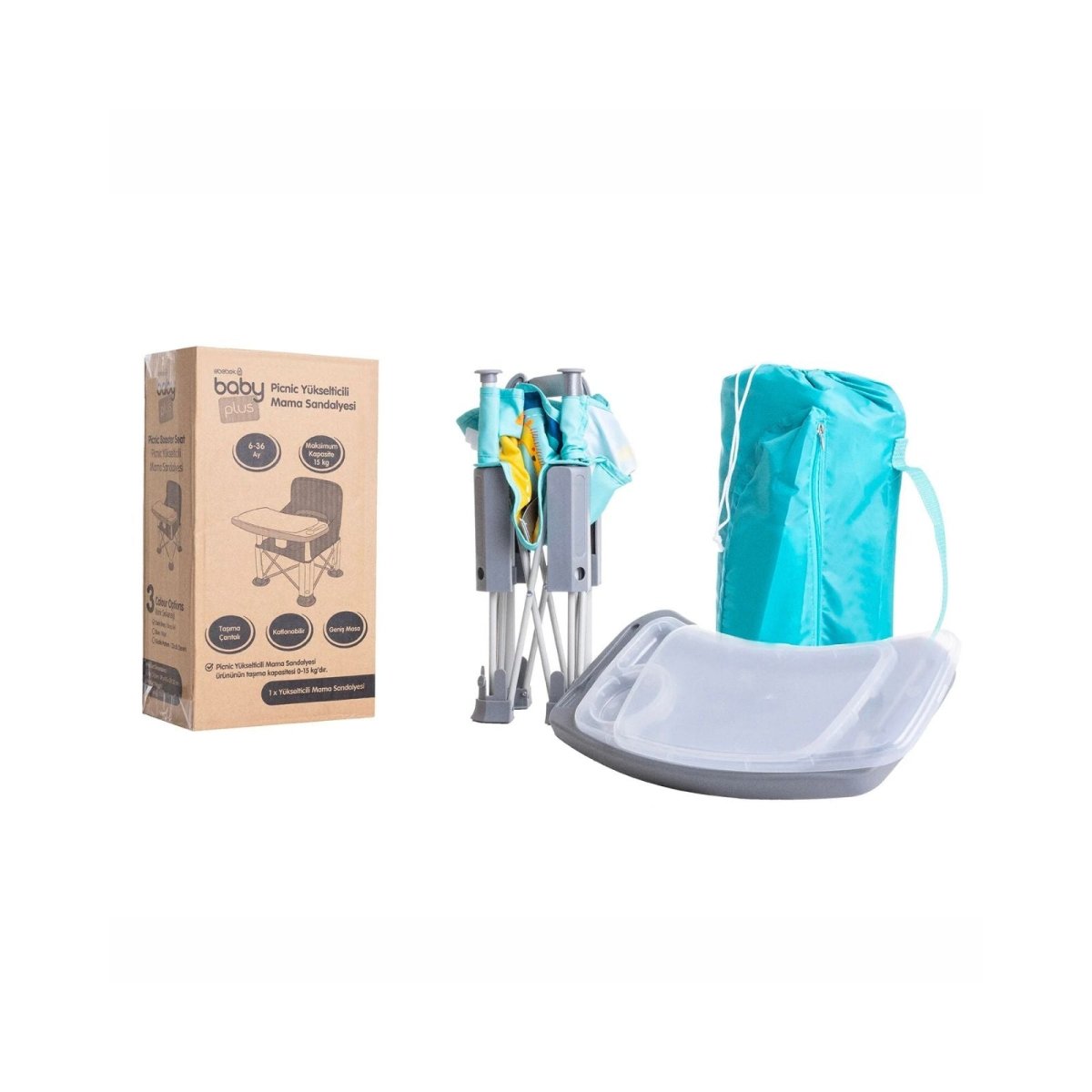 baby plus Picnic Booster Highchair - My friend Giraffe