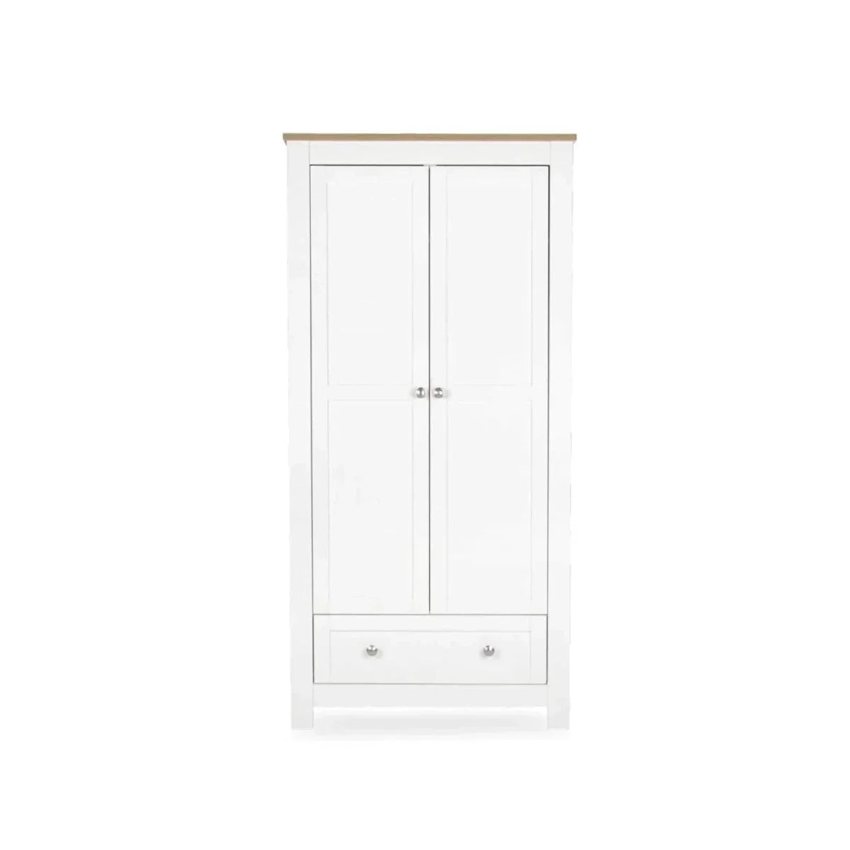 CuddleCo Burford Wardrobe - White/Oak