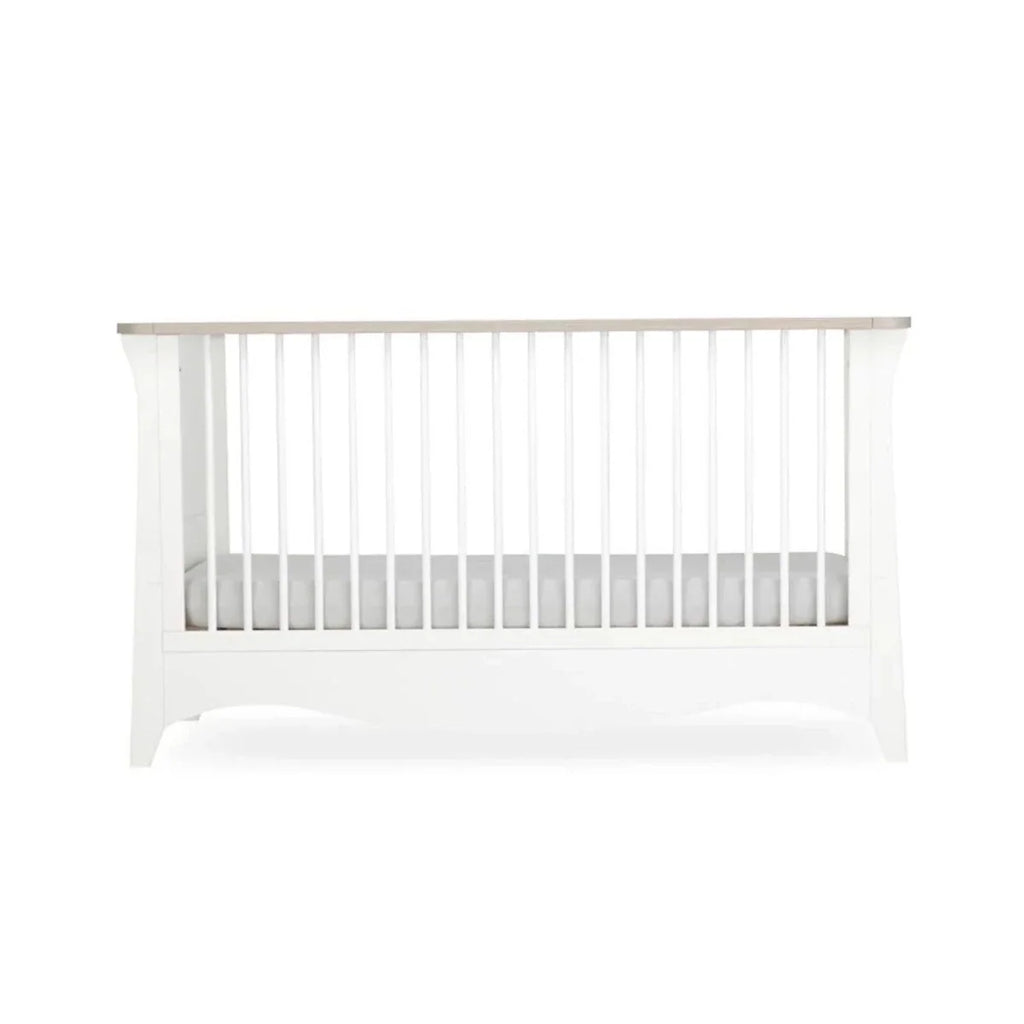 CuddleCo Clara 2 Piece Nursery Furniture Set - White & Ash