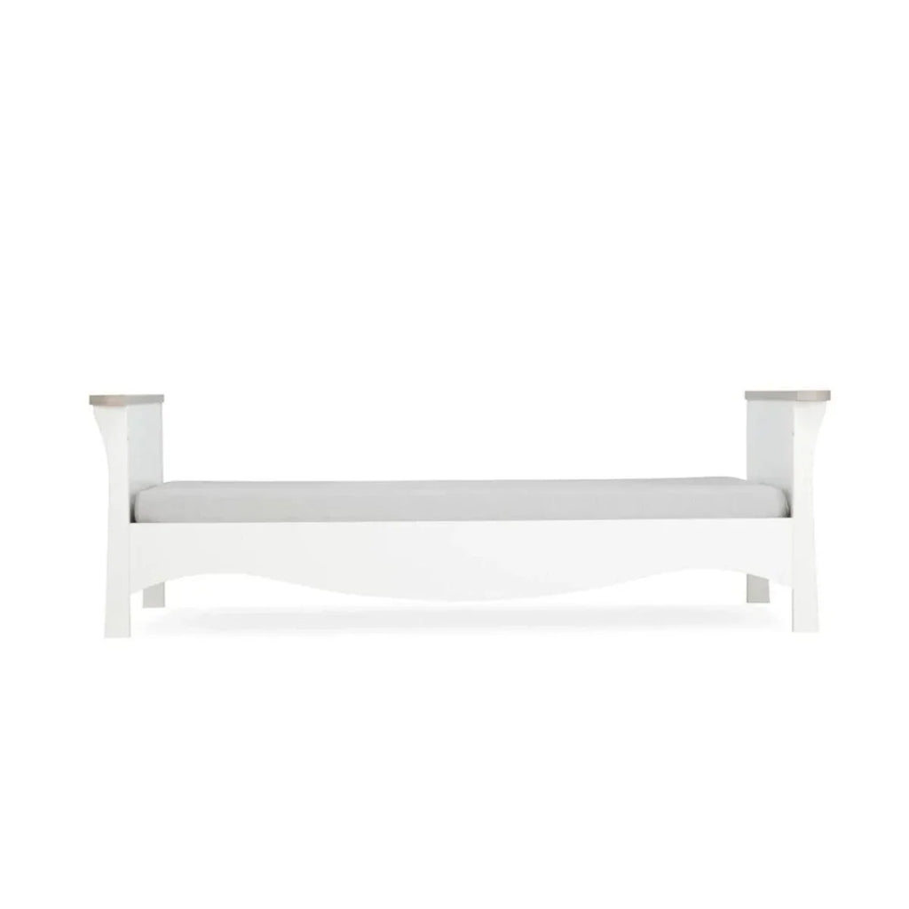 CuddleCo Clara 2 Piece Nursery Furniture Set - White & Ash
