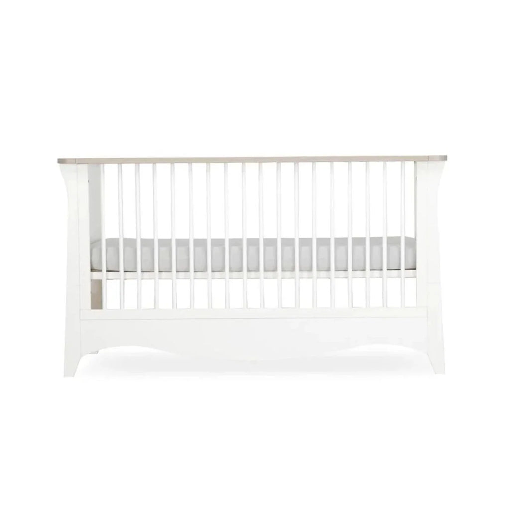 CuddleCo Clara 3 Piece Nursery Furniture Set - White & Ash