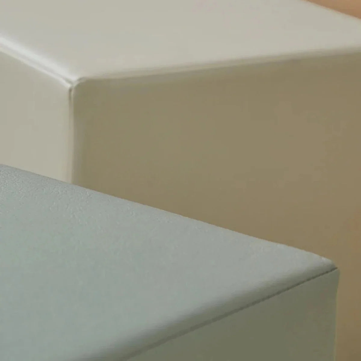 CuddleCo Soft Play Cubes 2 Piece - Sea Salt/Pebble