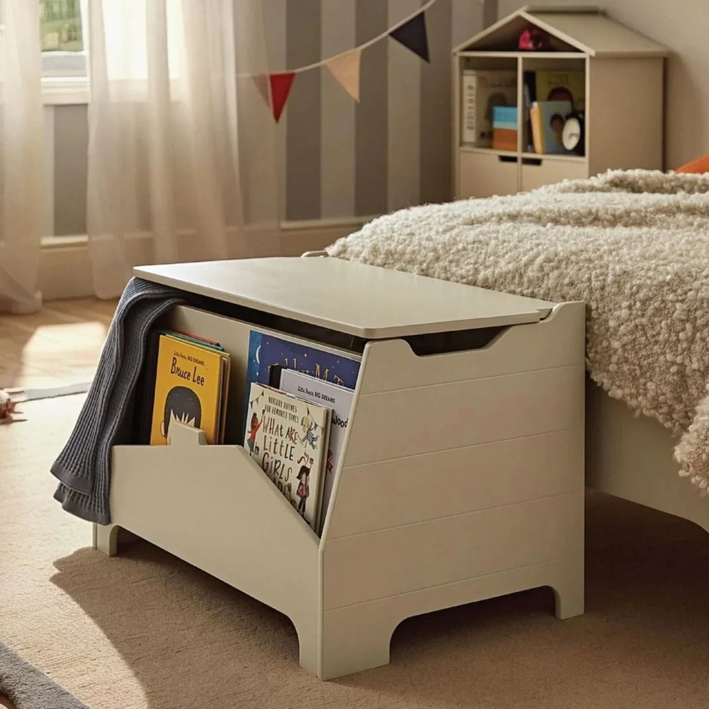 CuddleCo Play House Storage Box - Pebble