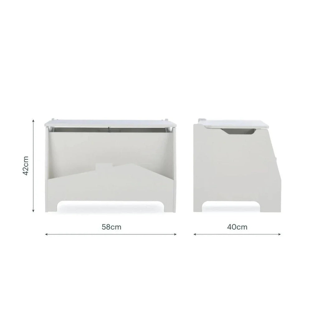 CuddleCo Play House Storage Box - Pebble