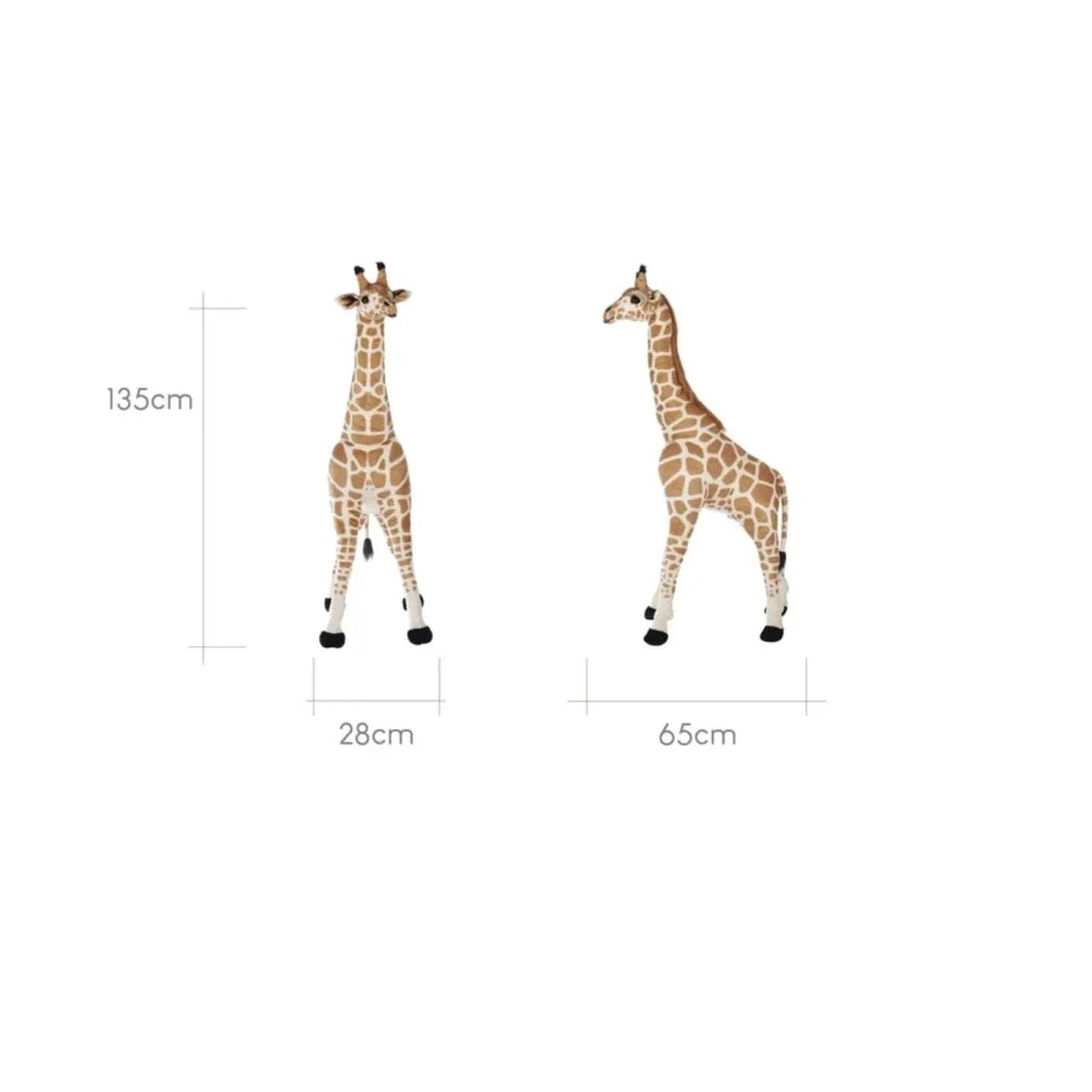 CuddleCo Medium Standing Giraffe Stuffed Animal 135cm