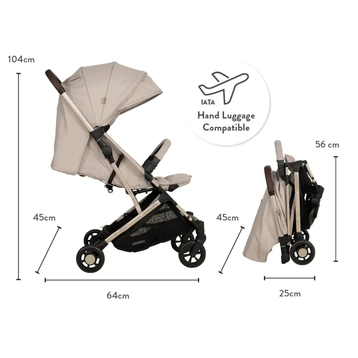 Cosatto Yo! Stroller - Whisper