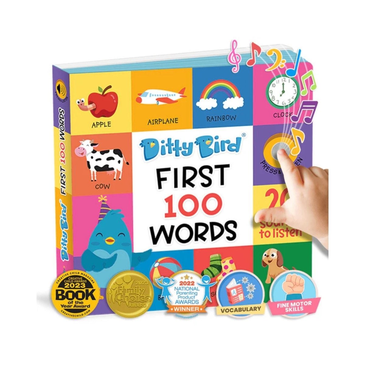 Ditty Bird First 100 Words Book