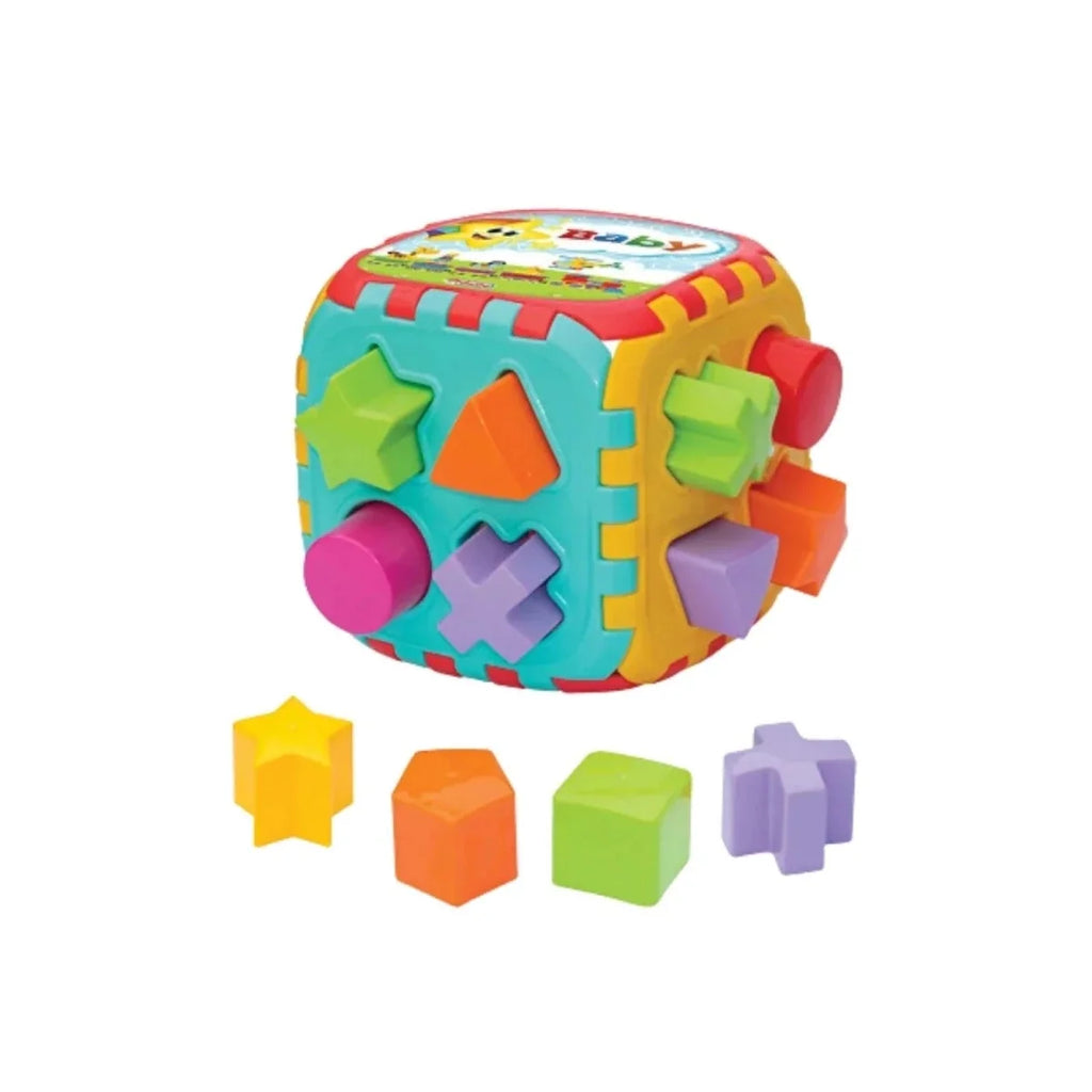 Dede Baby Puzzle Big Shape Sorter Cube