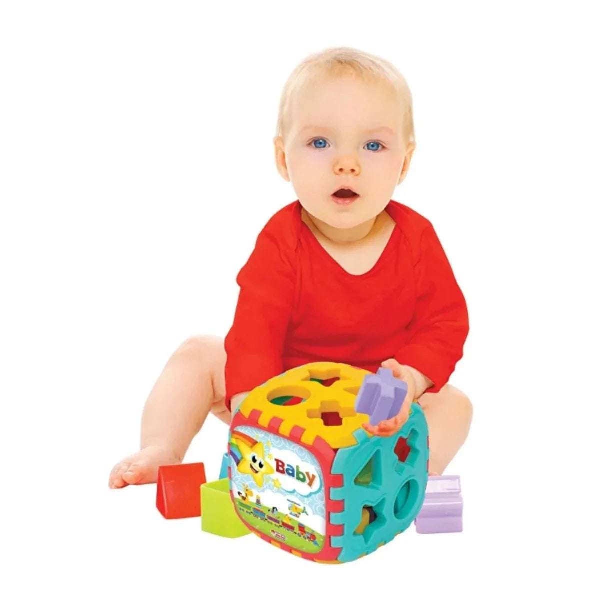 Dede Baby Puzzle Big Shape Sorter Cube