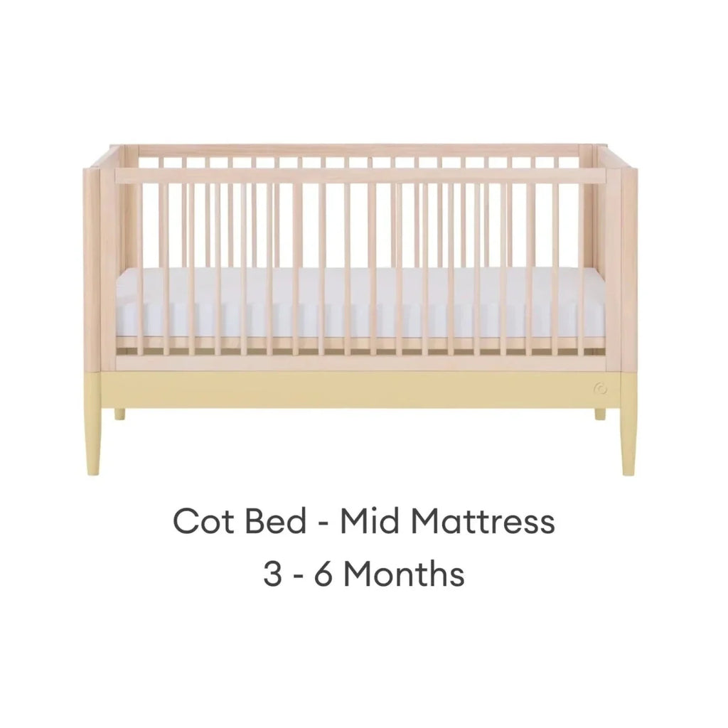 Gaia Baby Eos 2 Piece Room Set - Primrose Yellow/Natural Ash
