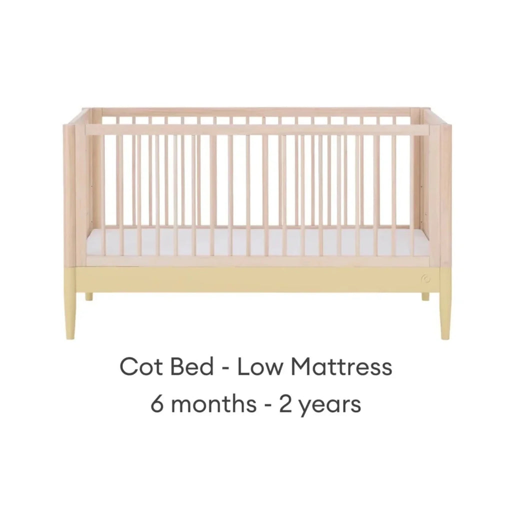 Gaia Baby Eos 2 Piece Room Set - Primrose Yellow/Natural Ash