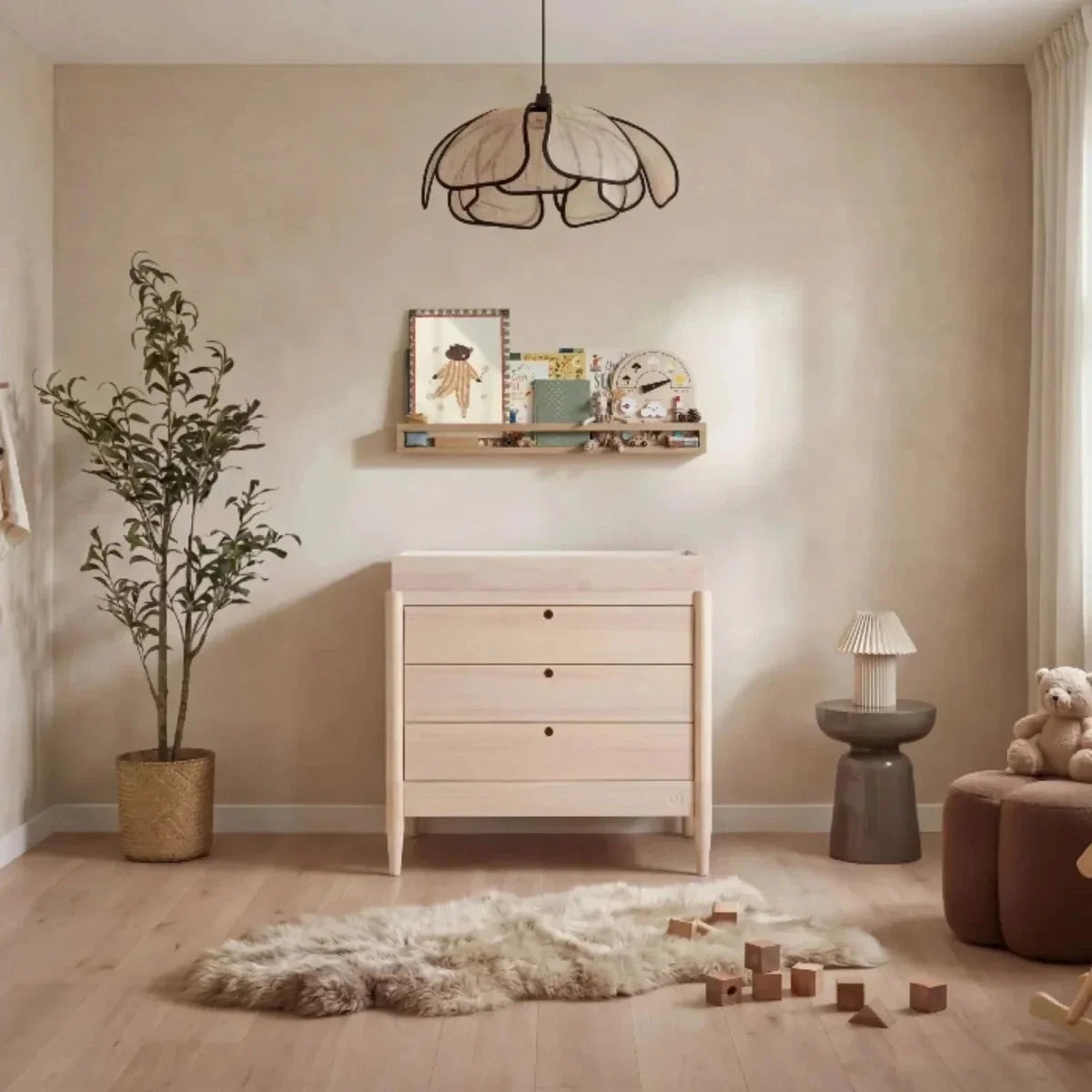 Gaia Baby Eos Dresser - All Natural Ash