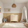 Gaia Baby Eos Dresser - Primrose Yellow/Natural Ash