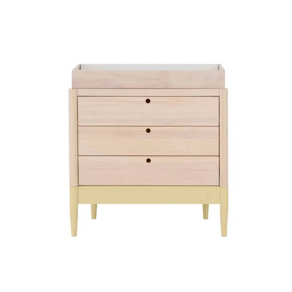 Gaia Baby Eos Dresser - Primrose Yellow/Natural Ash