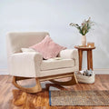 Gaia Baby Serena Rocking & Nursing Chair - Biscuit Boucle