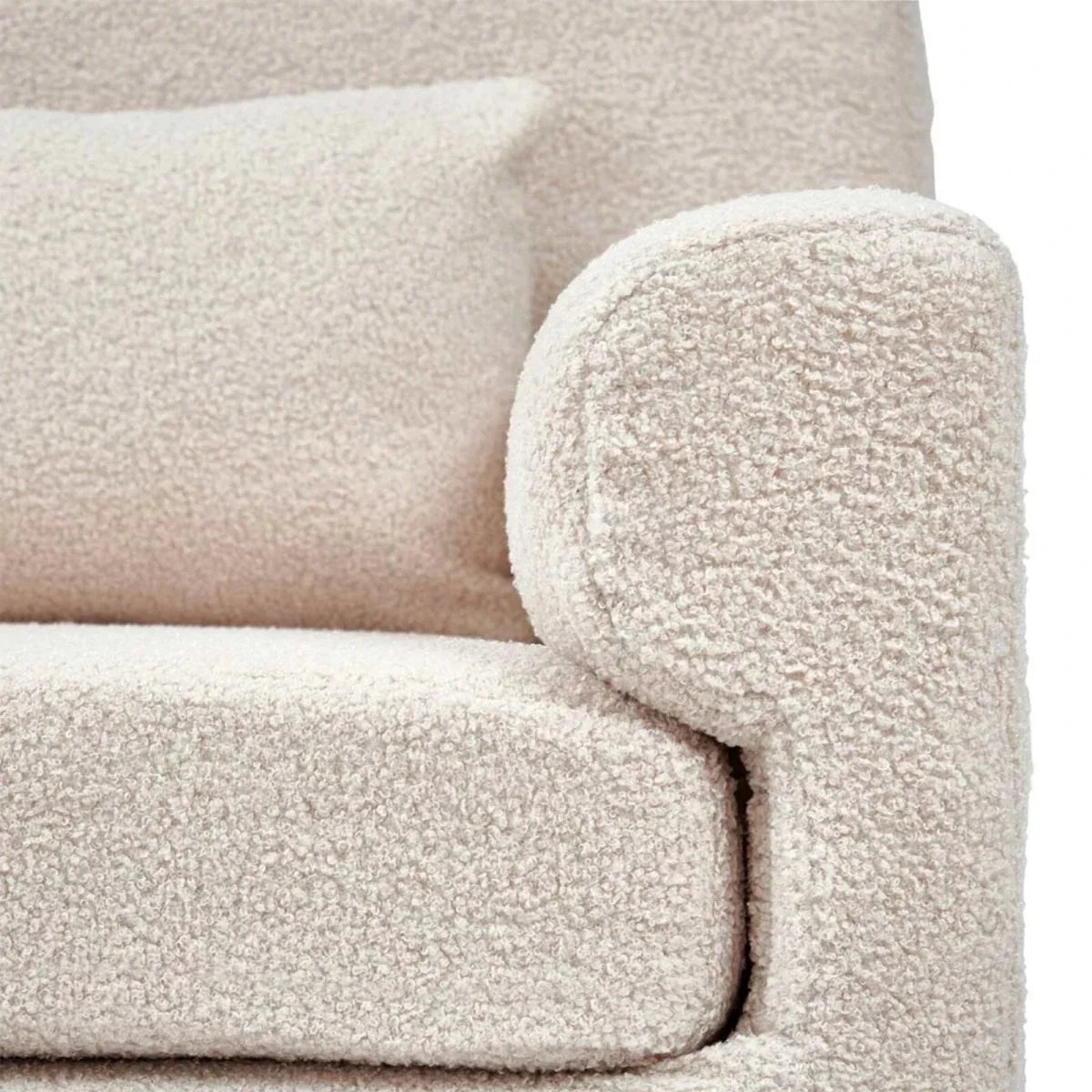 Gaia Baby Serena Rocking & Nursing Chair - Biscuit Boucle