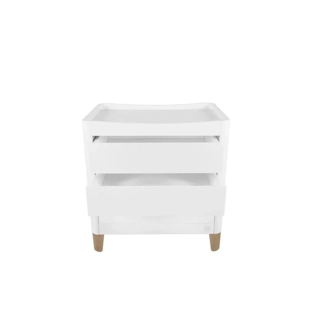 Gaia Baby Serena Dresser - White/Natural