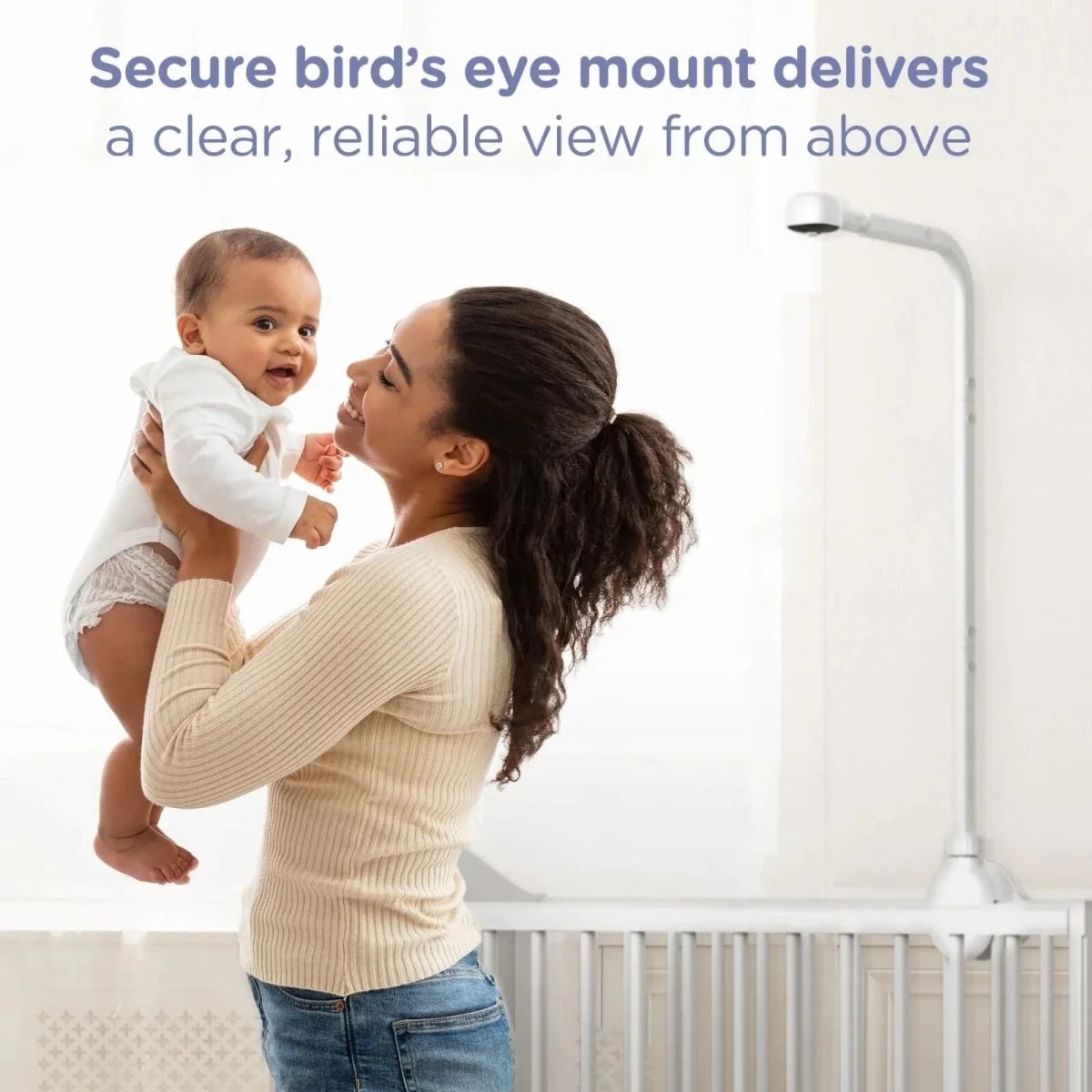 Hubble Pal SkyVision AI Pro 5" Video Baby Camera & Monitor