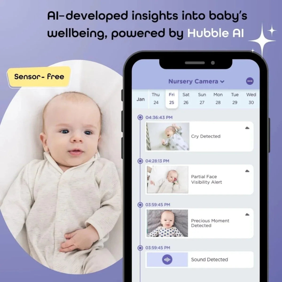Hubble Go Baby AI Smart Camera