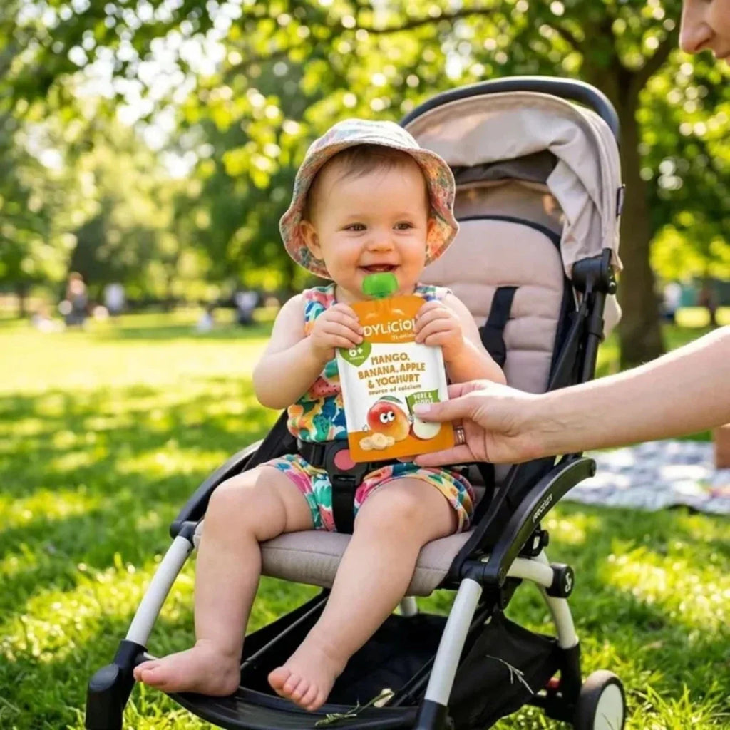 Kiddylicious Pouches Mango Yogurt 6+ months 100g