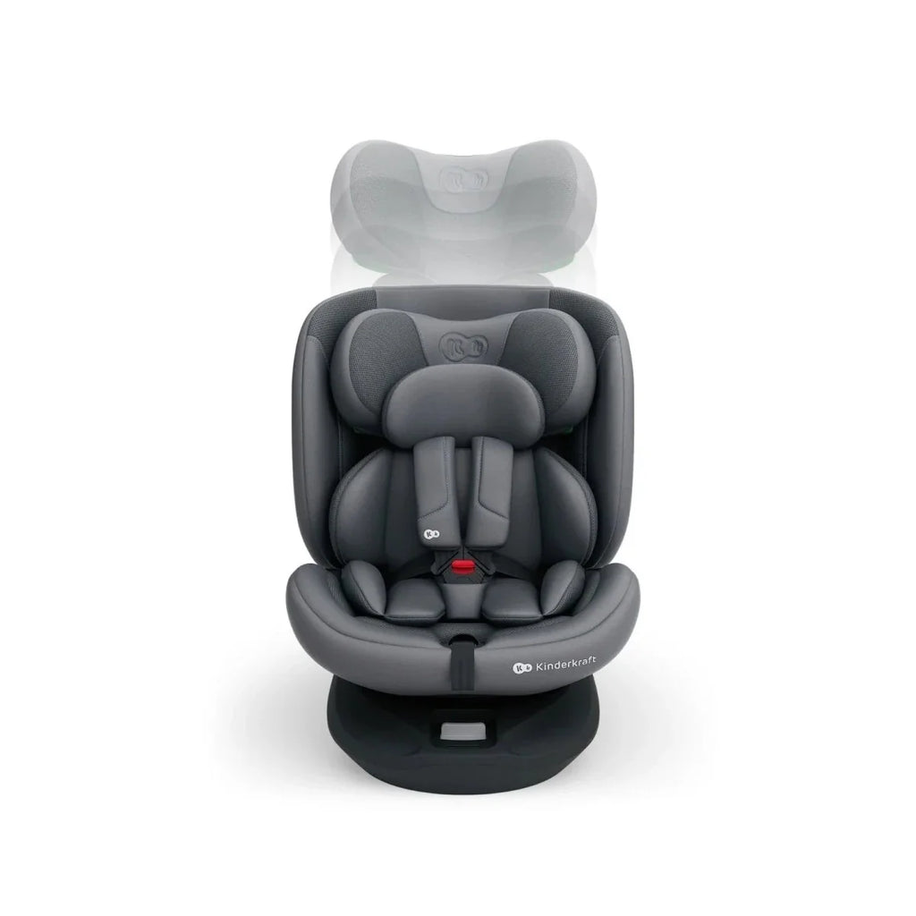 Kinderkraft I-Grow 2 Plus Group 0+/1/2/3 i-Size Car Seat - Grey