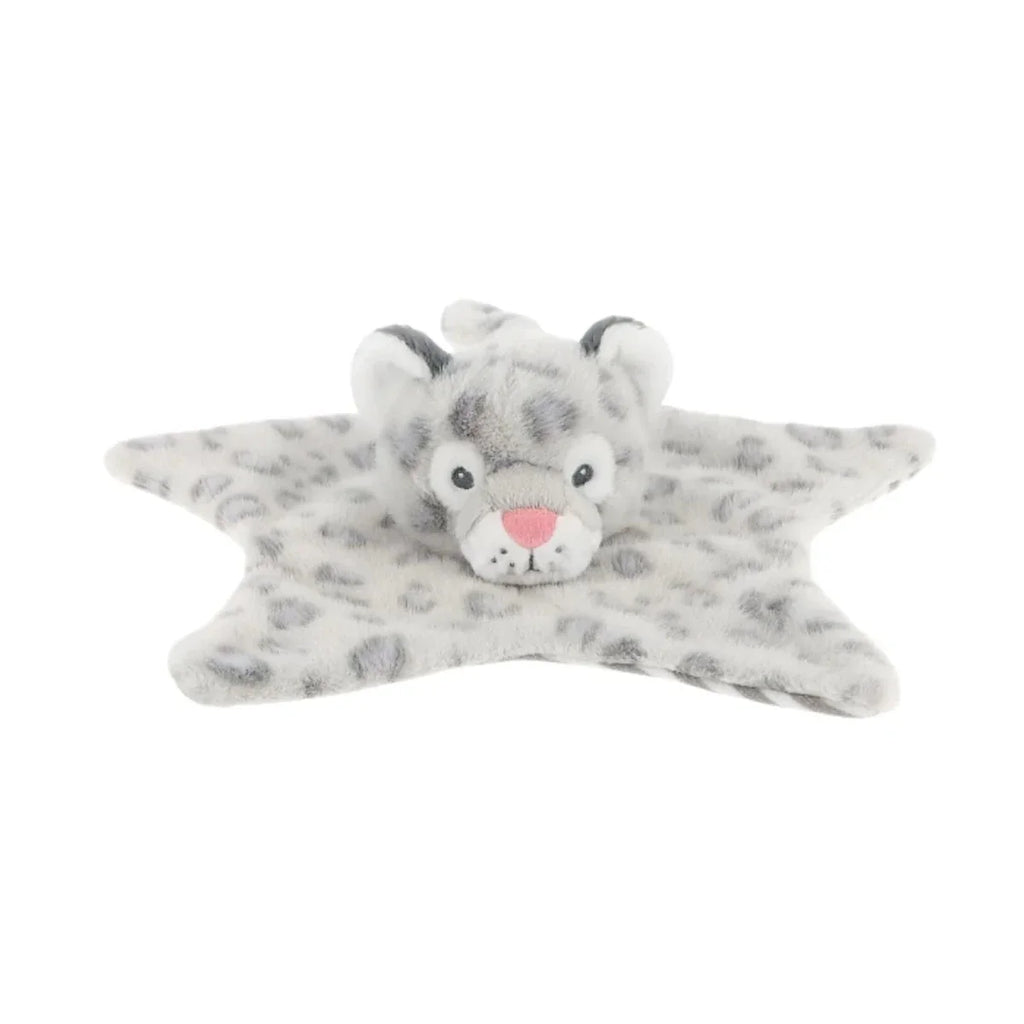 Keeleco Baby Snuggles Snow Leopard Blanket 32cm