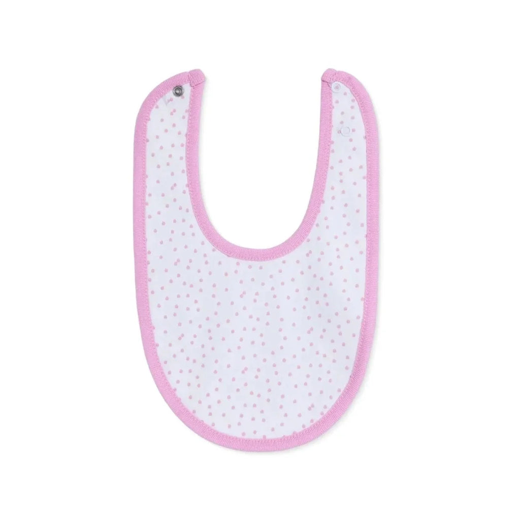 Messy Duck Printed Cotton Baby Bib Pack of 5 - Pink