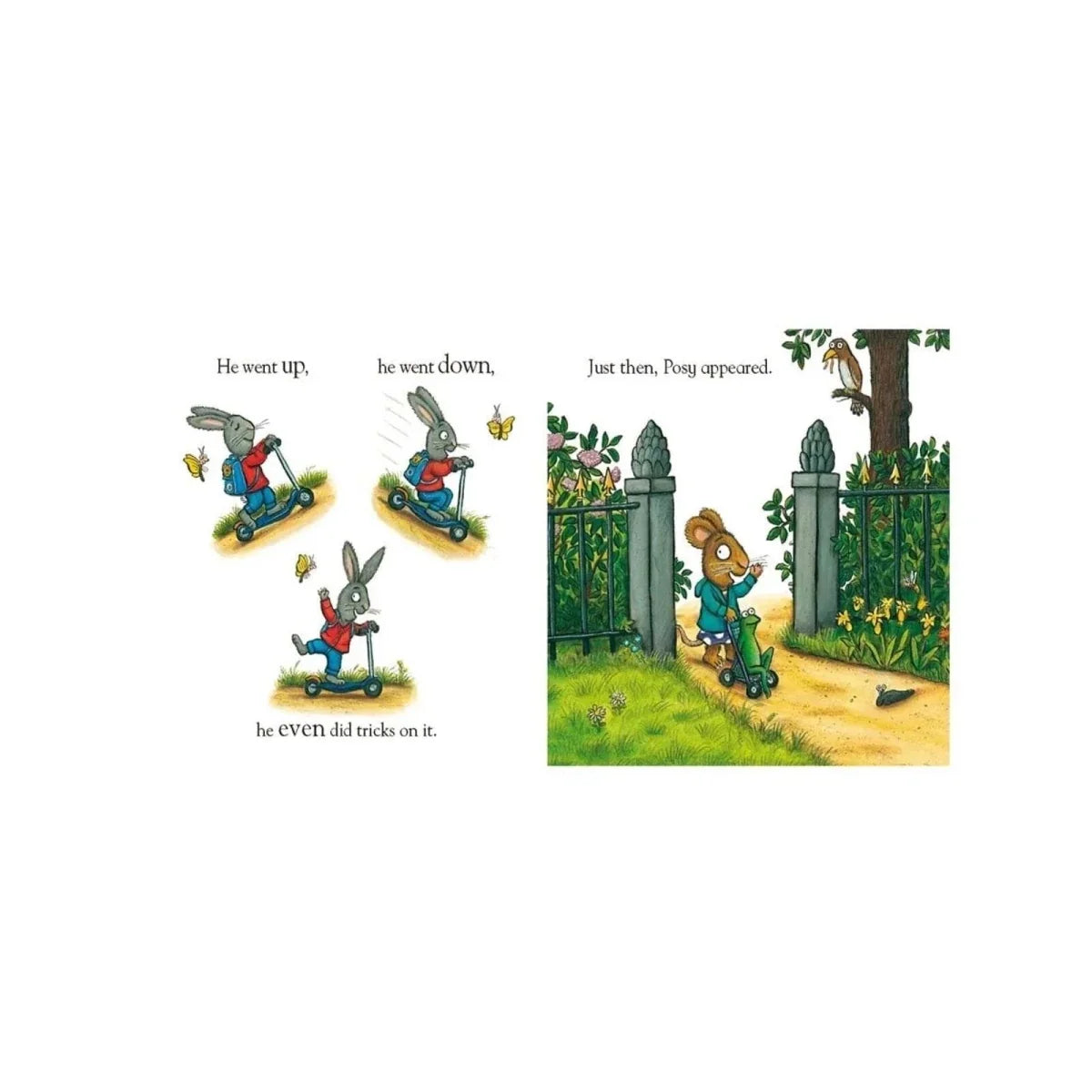 Nosy Crow Pip & Posy The Super Scooter Board