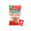 Organix Saucy Tomato Noughts & Crosses Puffs 12+ months 60g (4x15g)