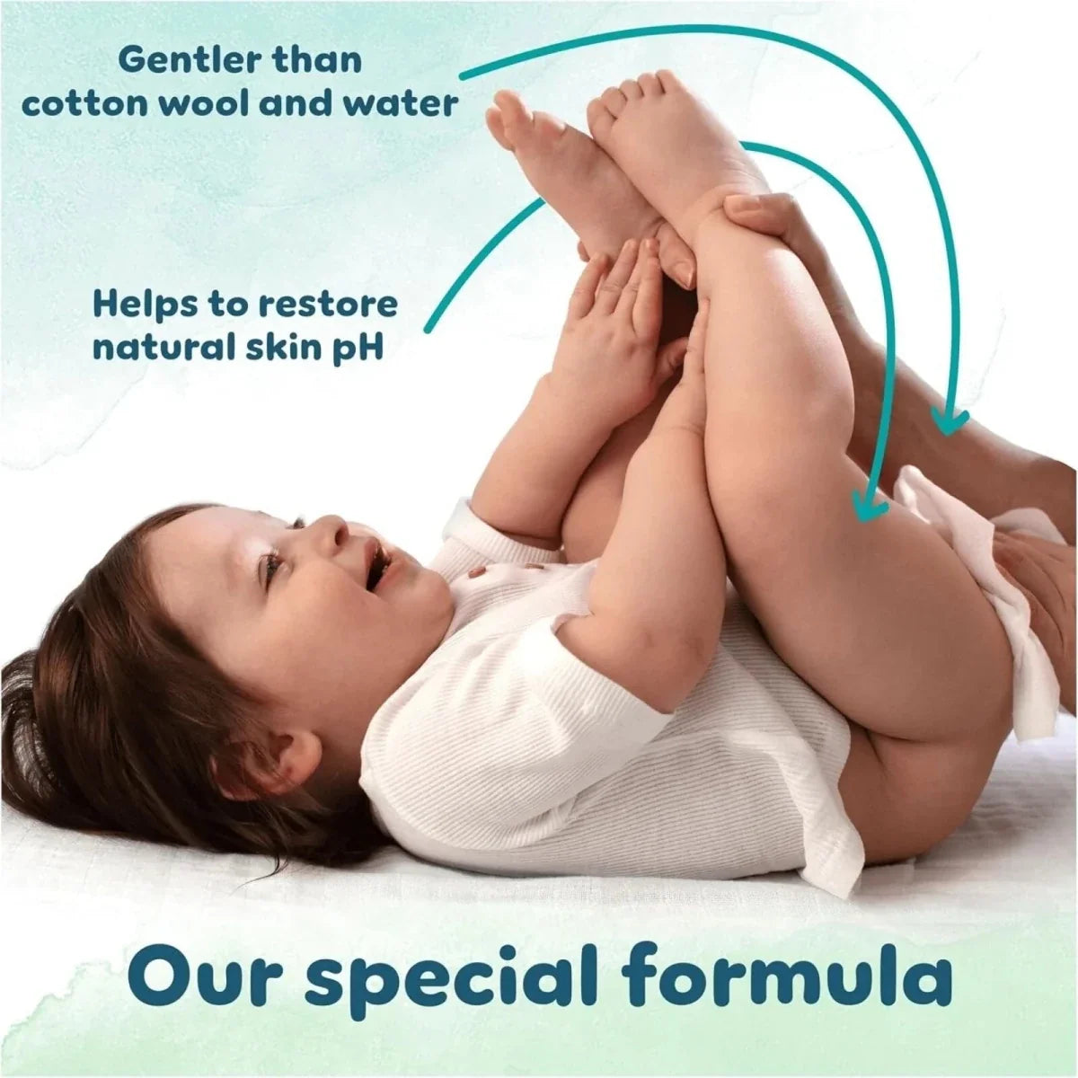 Pampers Harmonie Plastic Free Baby Wipes 14x44 pcs