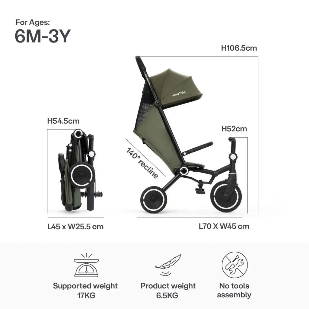 smarTrike Wonder Max Trike - Sage