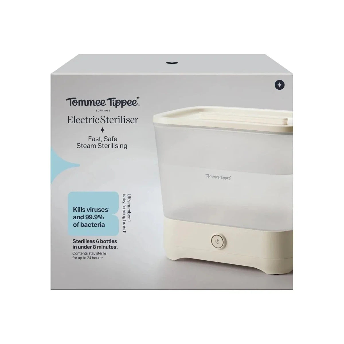 Tommee Tippee SuperSteam Electric Steam Steriliser - White