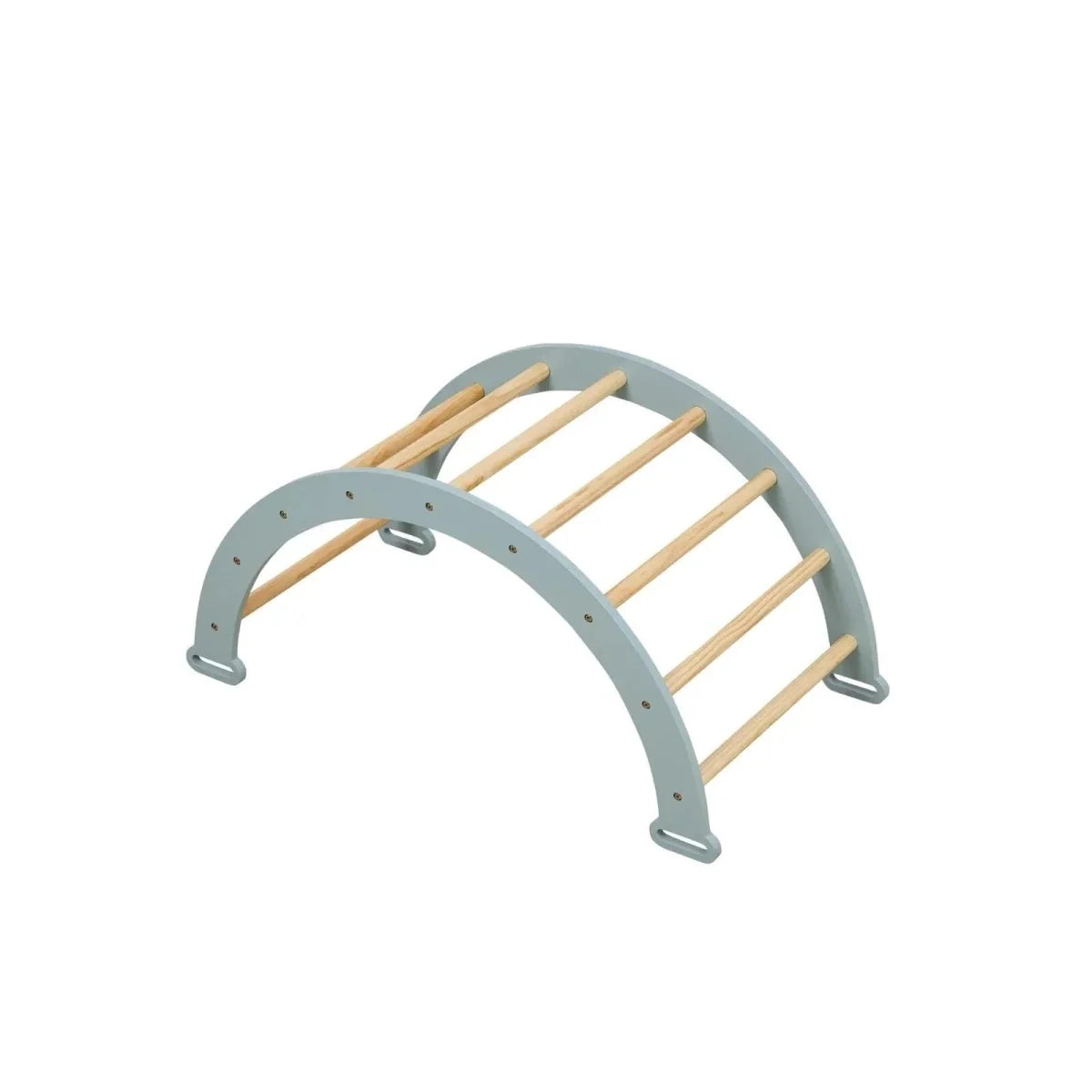 Tutti Bambini Scala Montessori 3-in-1 Pikler Climbing Frame with Climbing Wall - Ocean Stone