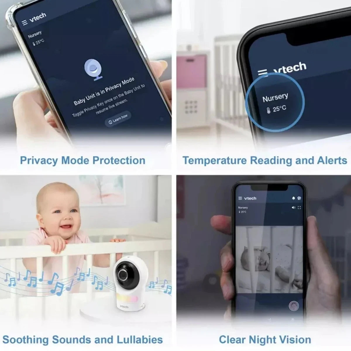 VTech RM9761 Wi-Fi Pan & Tilt Baby Camera