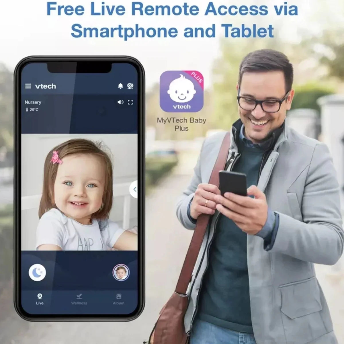VTech RM9761 Wi-Fi Pan & Tilt Baby Camera