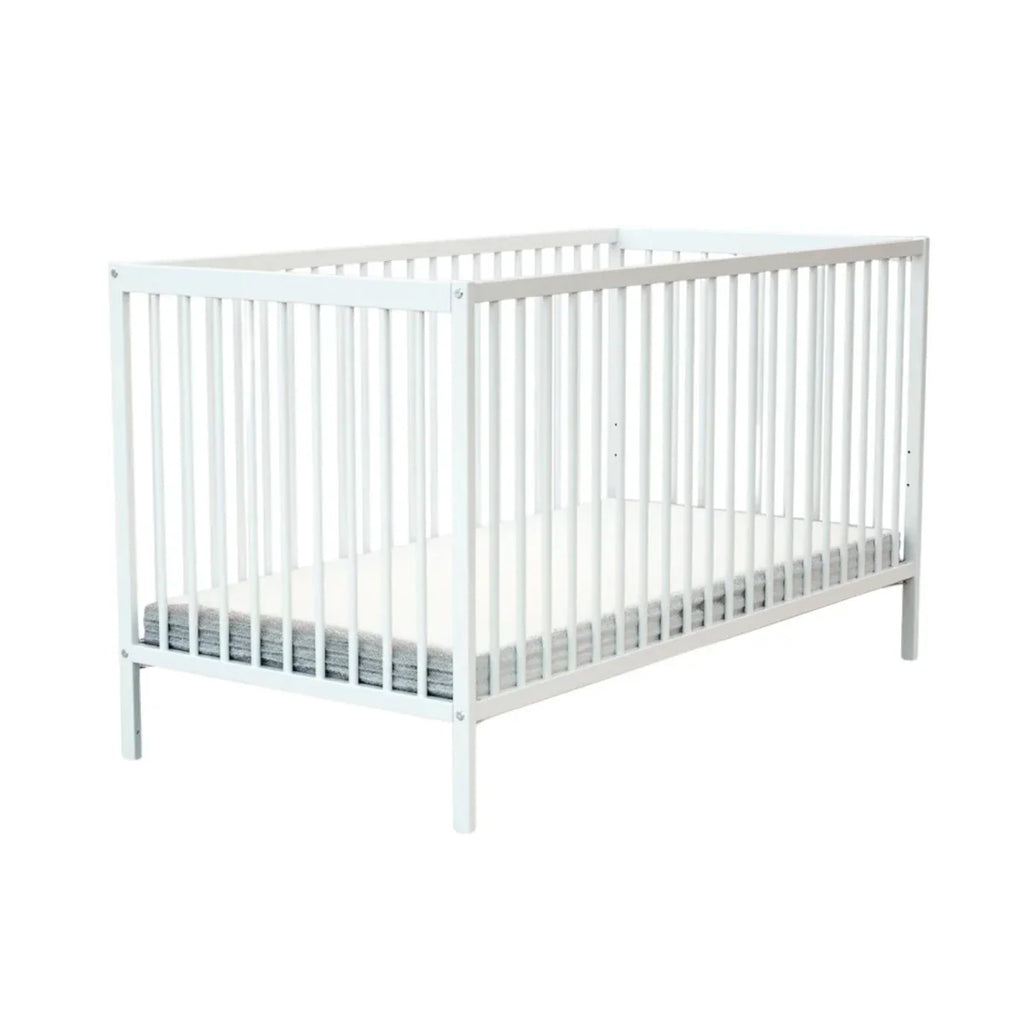 WeBaby One Wooden Cot Bed 70x140cm - White