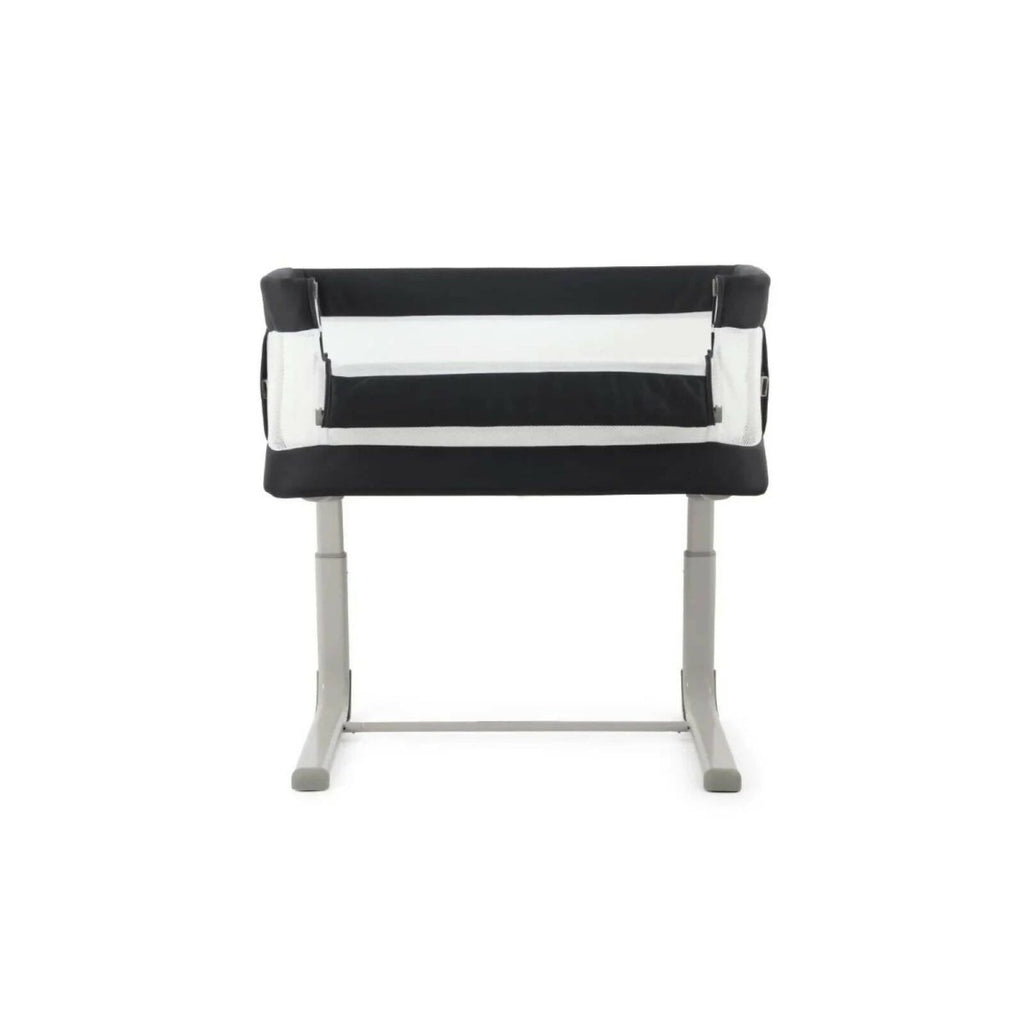 Oyster Wiggle Crib Co-Sleeper - Carbonite