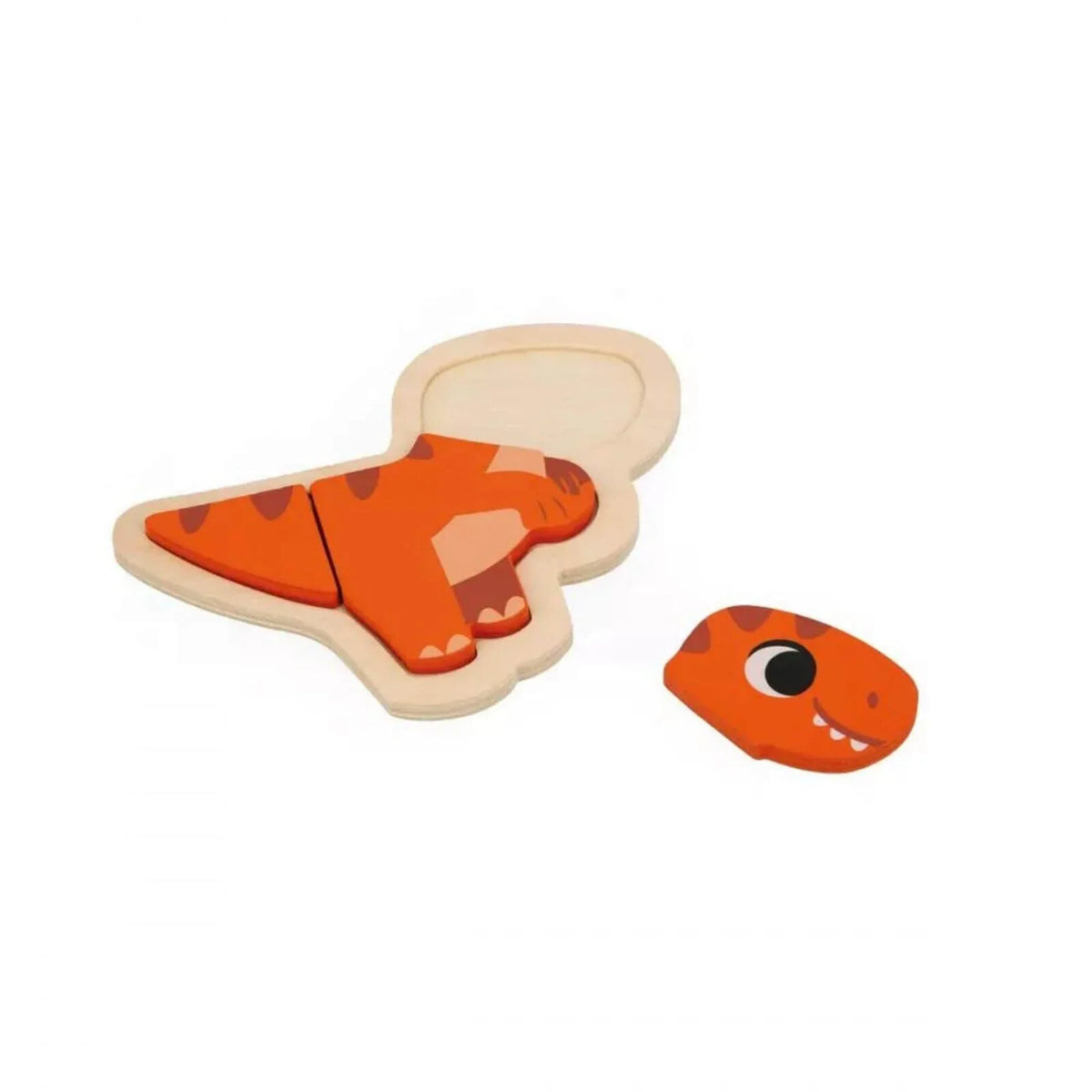 Janod 4 Progressive Puzzles Dino