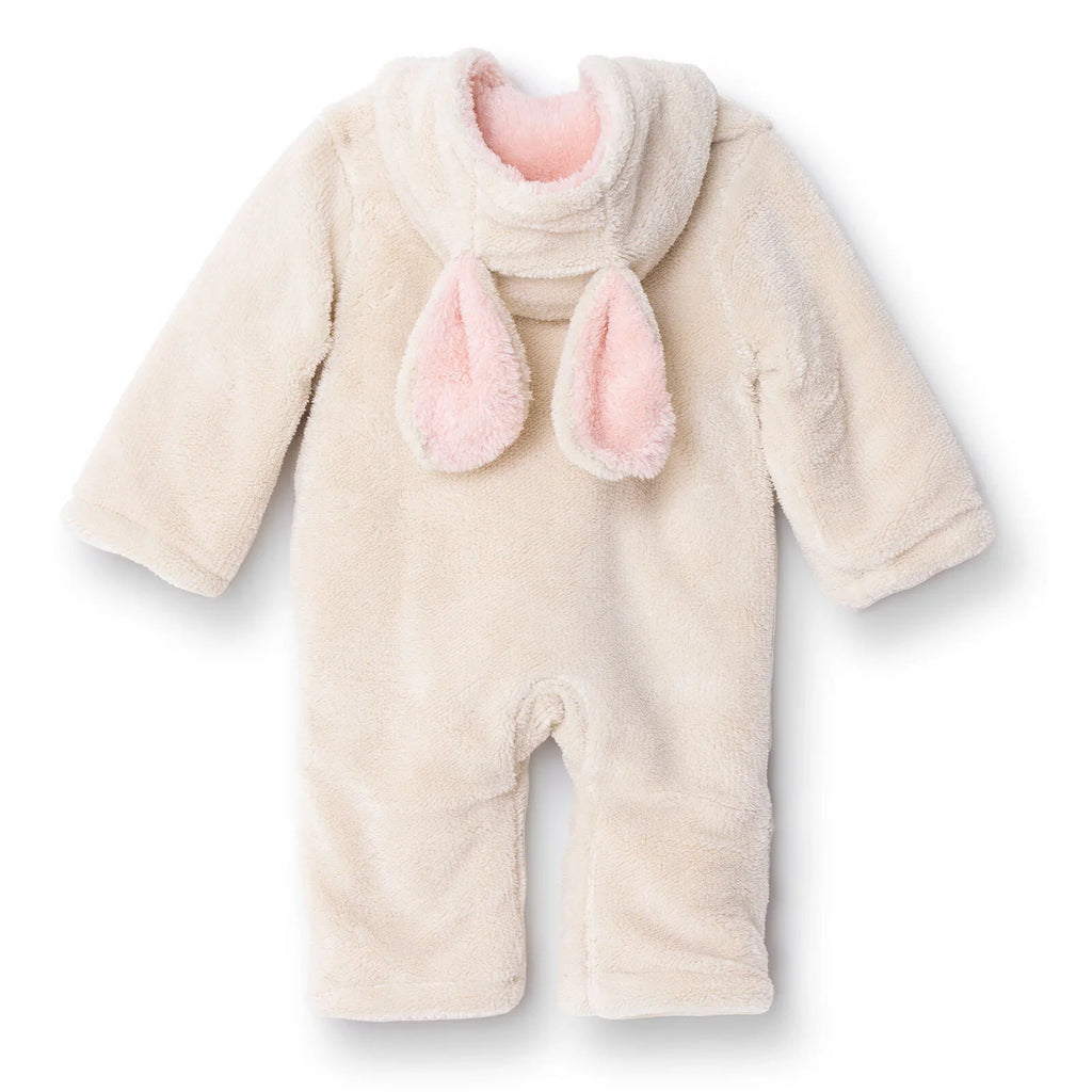 Midimod Hooded Fleece Footless Baby Pramsuit (3 Months to 12 Months)
