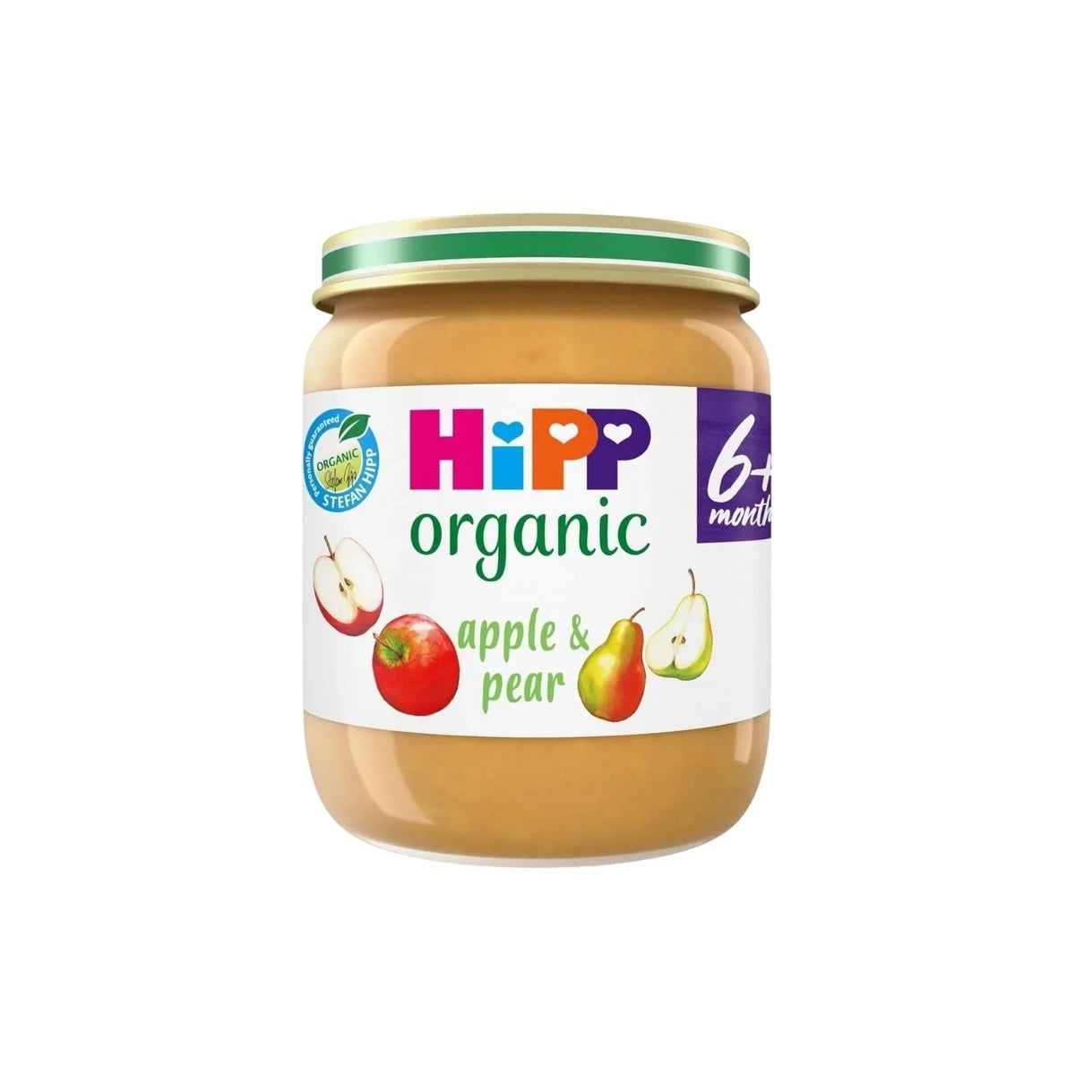 HiPP Organic Apple & Pear Jar 6+ months 125g