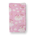 Little Dreams Unicorn Print Wellsoft Fleece Baby Blanket (90 x 110 cm)