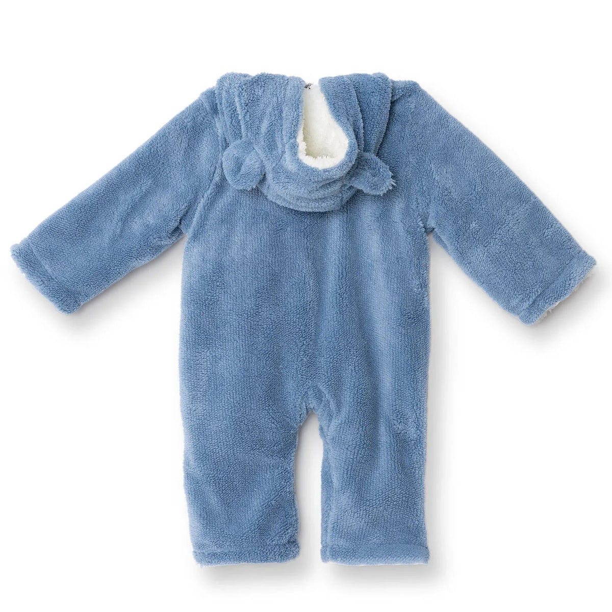 Midimod Crew Neck Fleece Footless Baby Pramsuit (3 Months to 12 Months)
